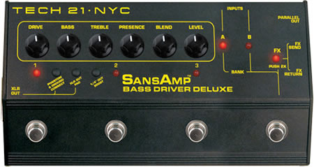 SansAmp Bass Driver Deluxe